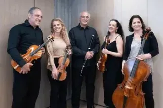רביעיית כרמל עם החלילן אשלי סולומון - פניני המוסיקה הקאמרית ברחובות