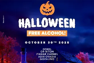 HALLOWEEN FESTIVAL • FREE ALCOHOL • 30.10