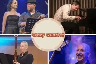Crazy Quartet - פסטיבל חורף בקיבוץ אילון - פעמוני אופרה ופעימות הג'אז מופע מרכזי