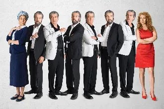 בין קודש לחולון - פוסטר ההצגה